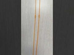 Fios de trituração de plástico amarelo de alta qualidade para peças sobressalentes de teares a jato de água