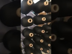 Fio de poliéster reciclado de alta elasticidade 140d, fio de malha de poliéster ecológico