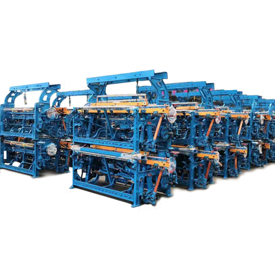Brocade Fabric 550mm Weaving Machines Electronic Shuttle Loom