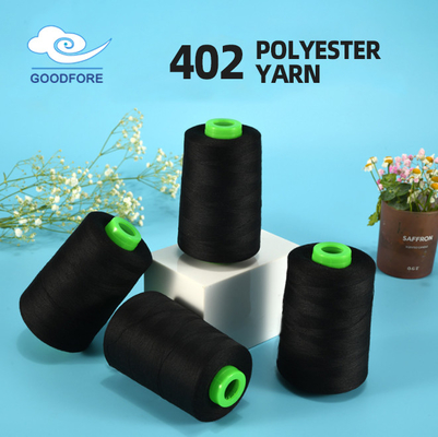 A linha 402 603 do poliéster de Ring Spun 100 tingidos colore descorado costurar o fio