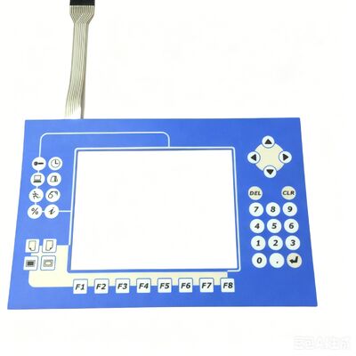 Filme do painel de controle do tear de tecelagem do teclado da membrana PS0000158000 compatível com máquinas têxteis Smit G6300 GS900