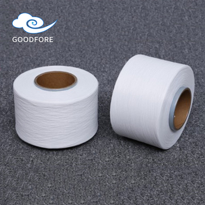 Fio coberto dobro do coquete do Spandex do poliéster de DCY 560D para fitas